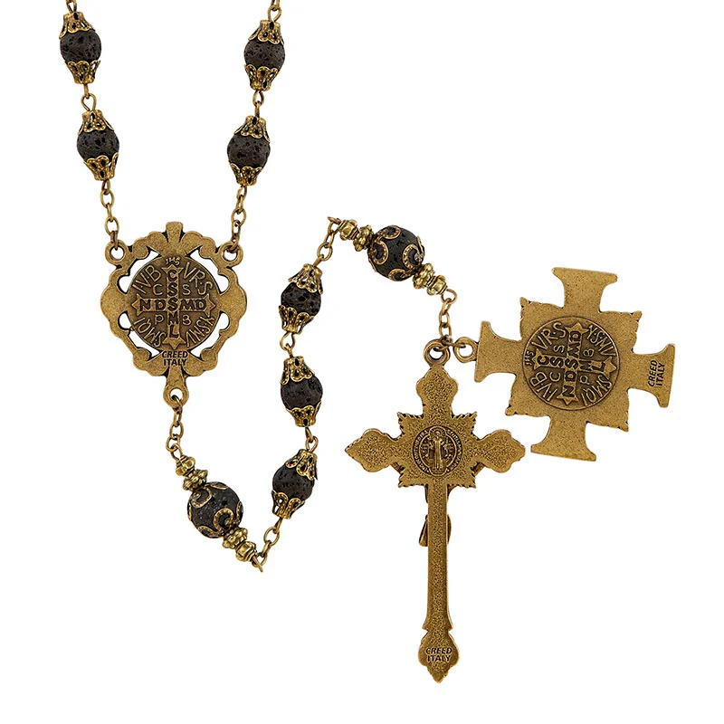Collector's Edition St. Benedict Rosary - Image 3