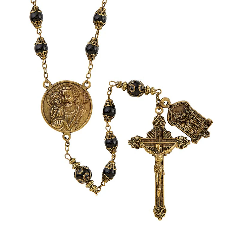 Collector's Edition St. Joseph Rosary - Image 2