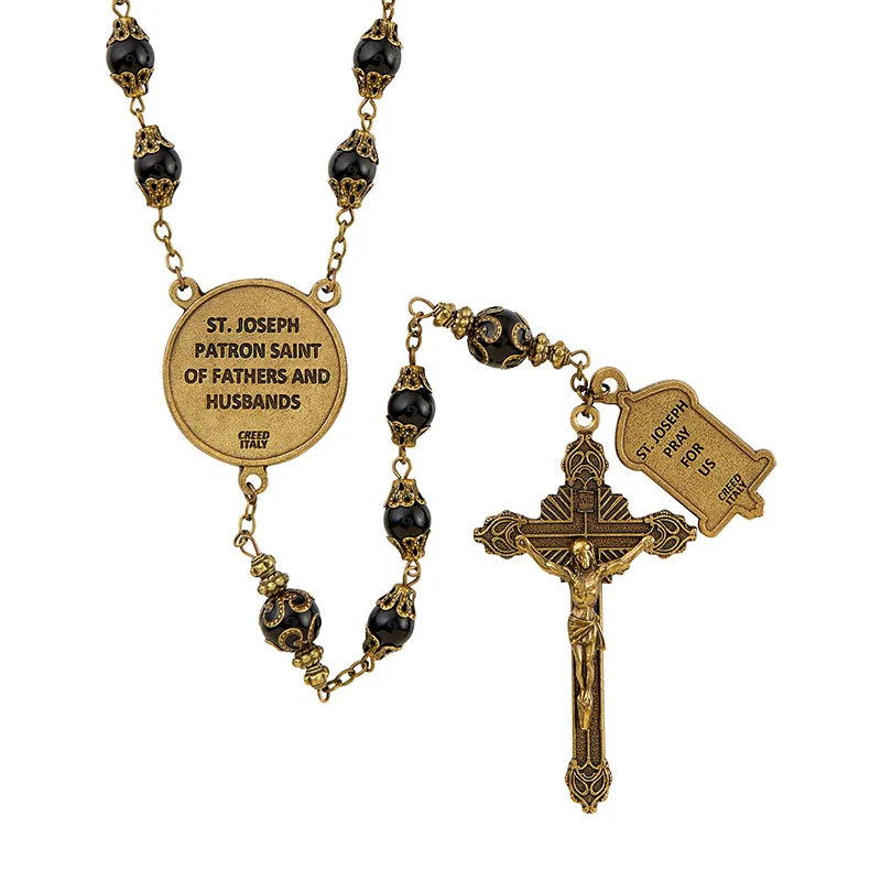 Collector's Edition St. Joseph Rosary - Image 3