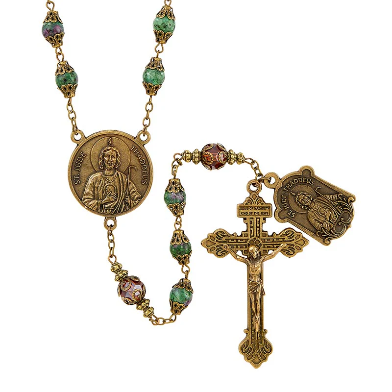Collector's Edition St. Jude Rosary - Image 2