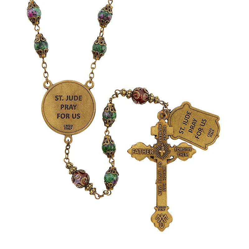 Collector's Edition St. Jude Rosary - Image 3