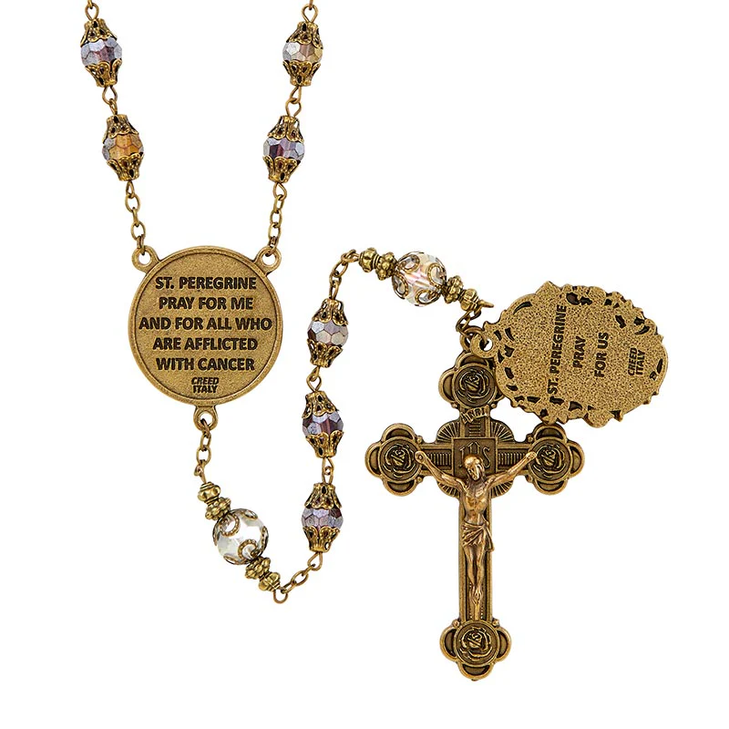 Collector's Edition St. Peregrine Rosary - Image 3