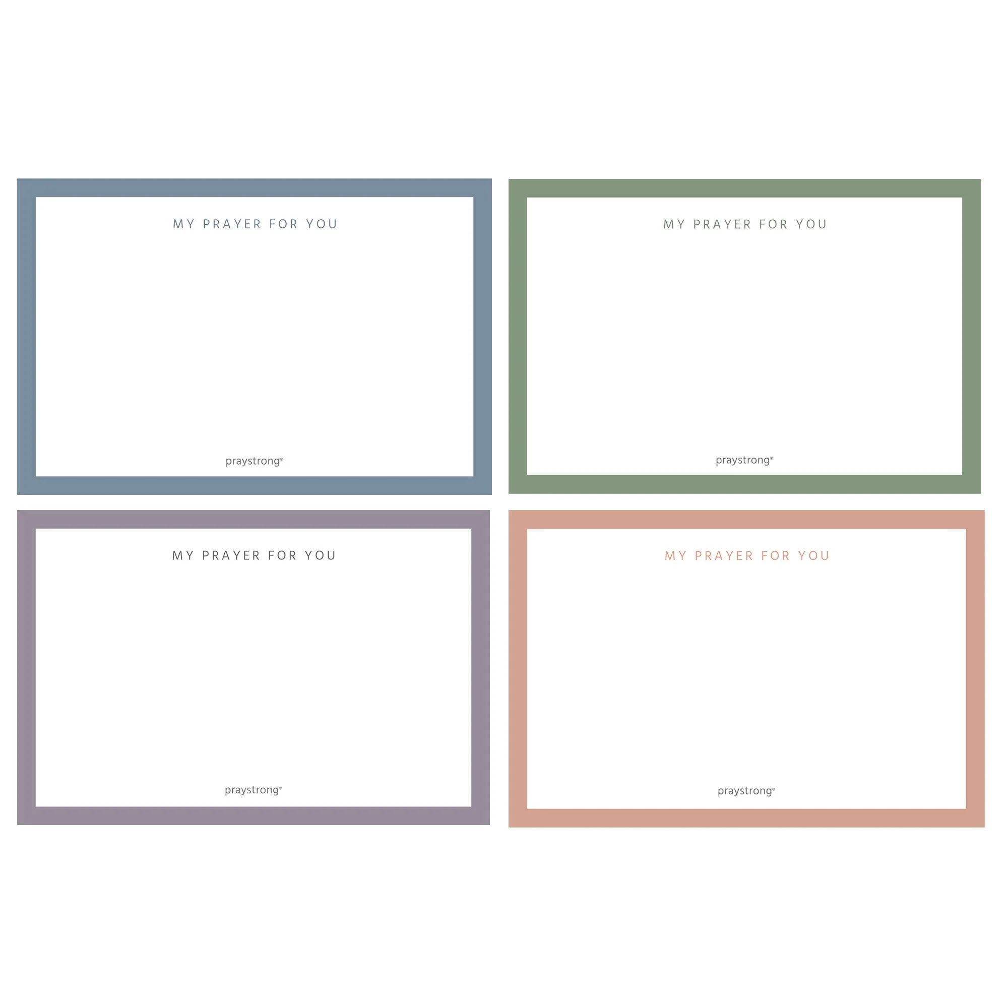 Color Block Scripture Note Card Set - Pack of 12 - Image 3