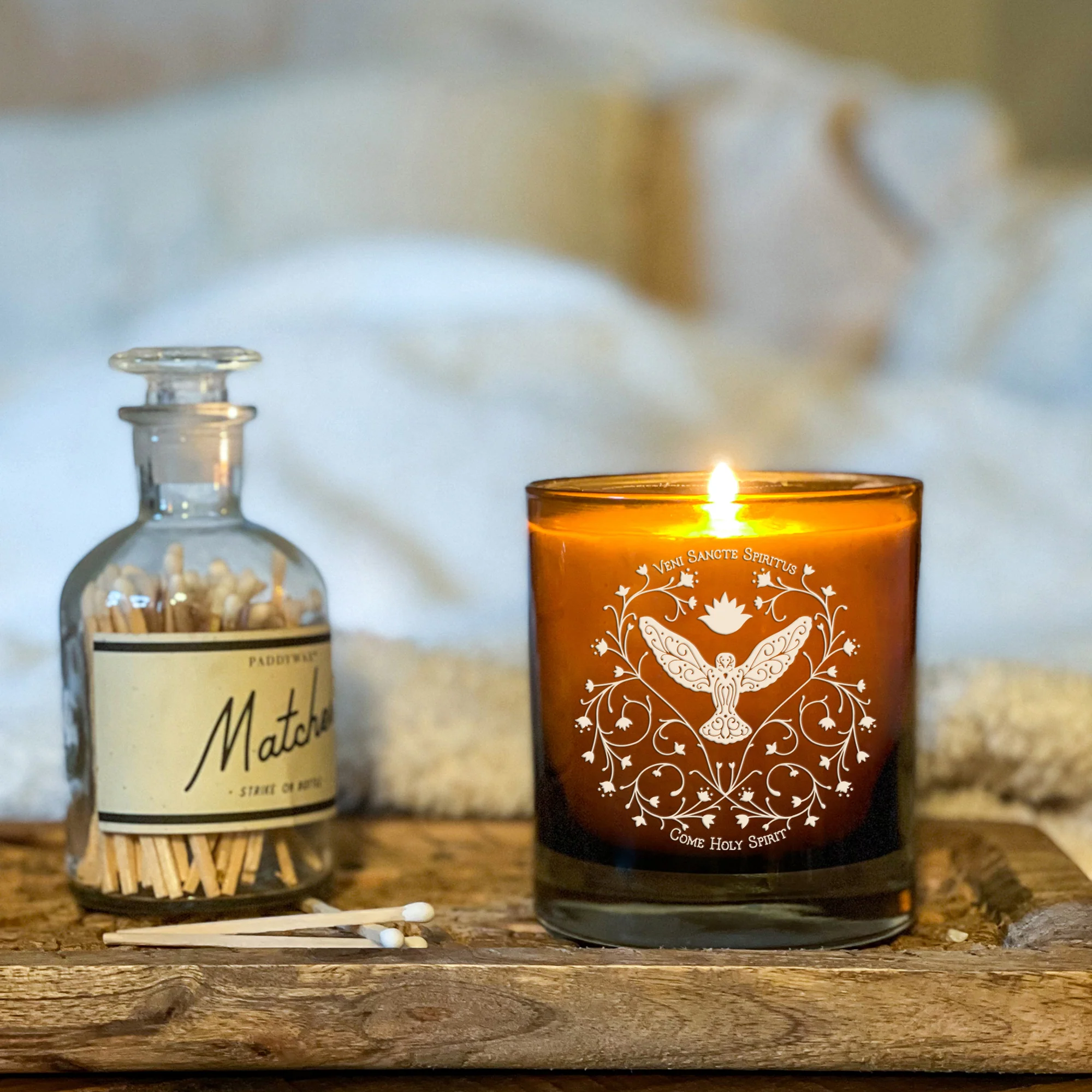 Come Holy Spirit Candle