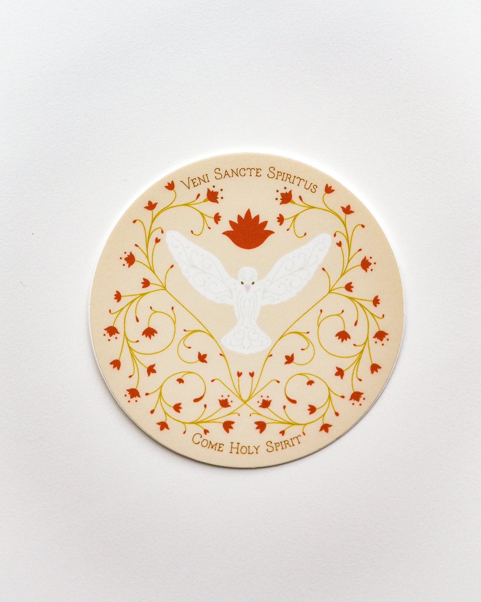 Come Holy Spirit Vinyl Sticker - Image 3