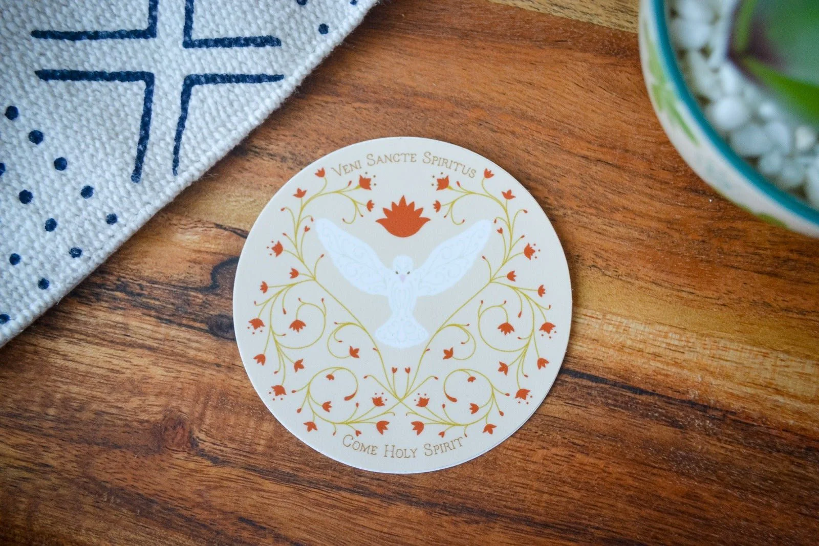 Come Holy Spirit Vinyl Sticker - Image 5