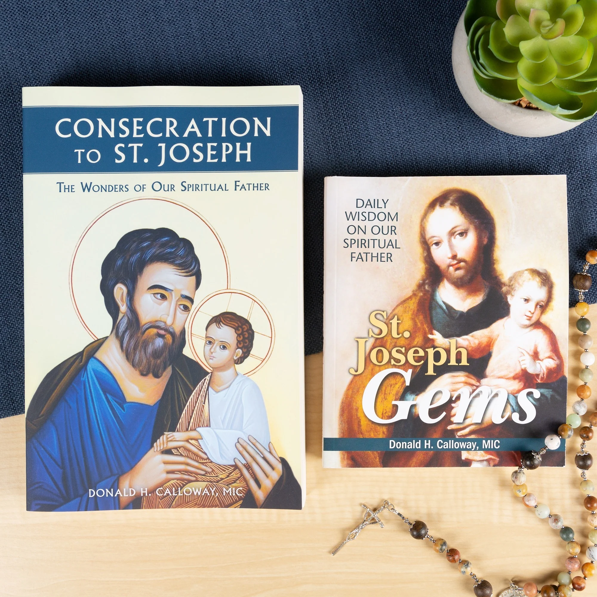 Consecration To St. Joseph: The Wonders Of Our Spiritual Father & St. Joseph Gems: Daily Wisdom On Our Spiritual Father (2 Book