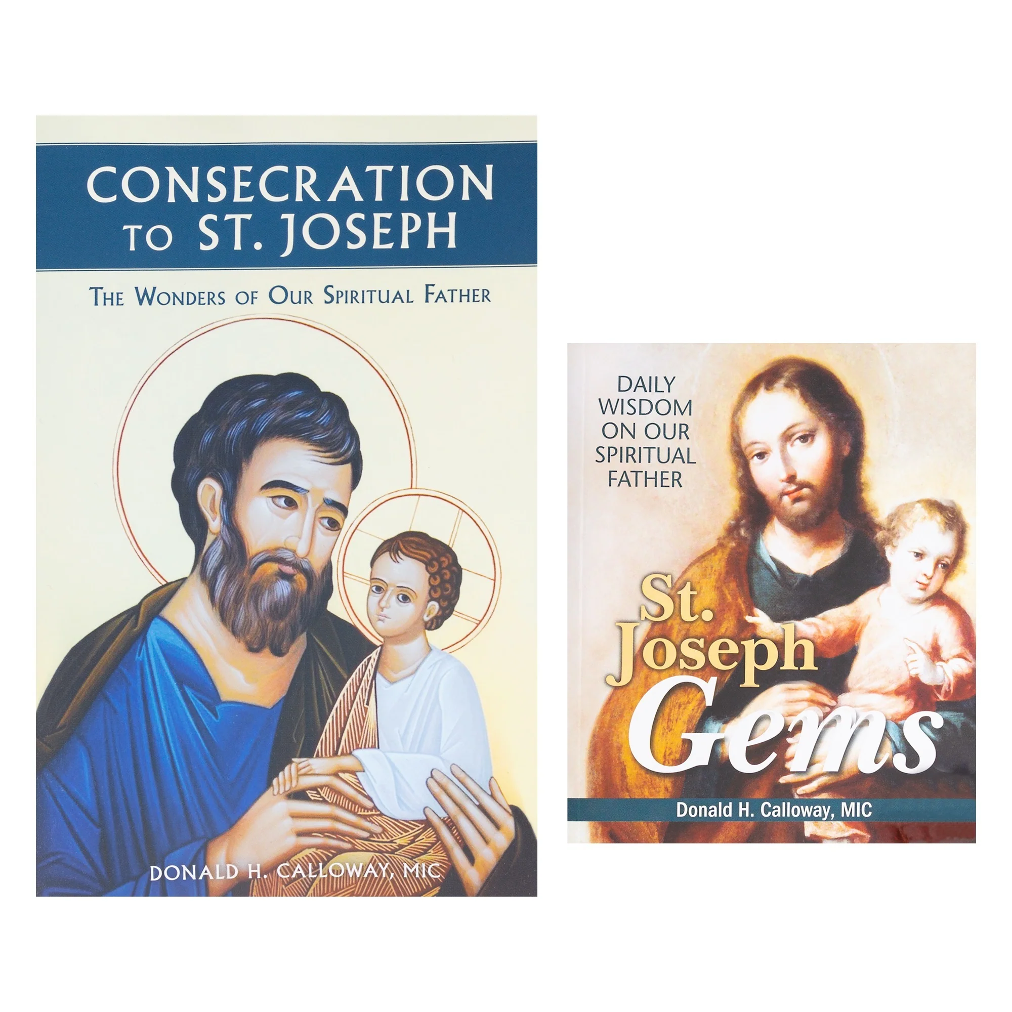 Consecration To St. Joseph: The Wonders Of Our Spiritual Father & St. Joseph Gems: Daily Wisdom On Our Spiritual Father (2 Book - Image 2