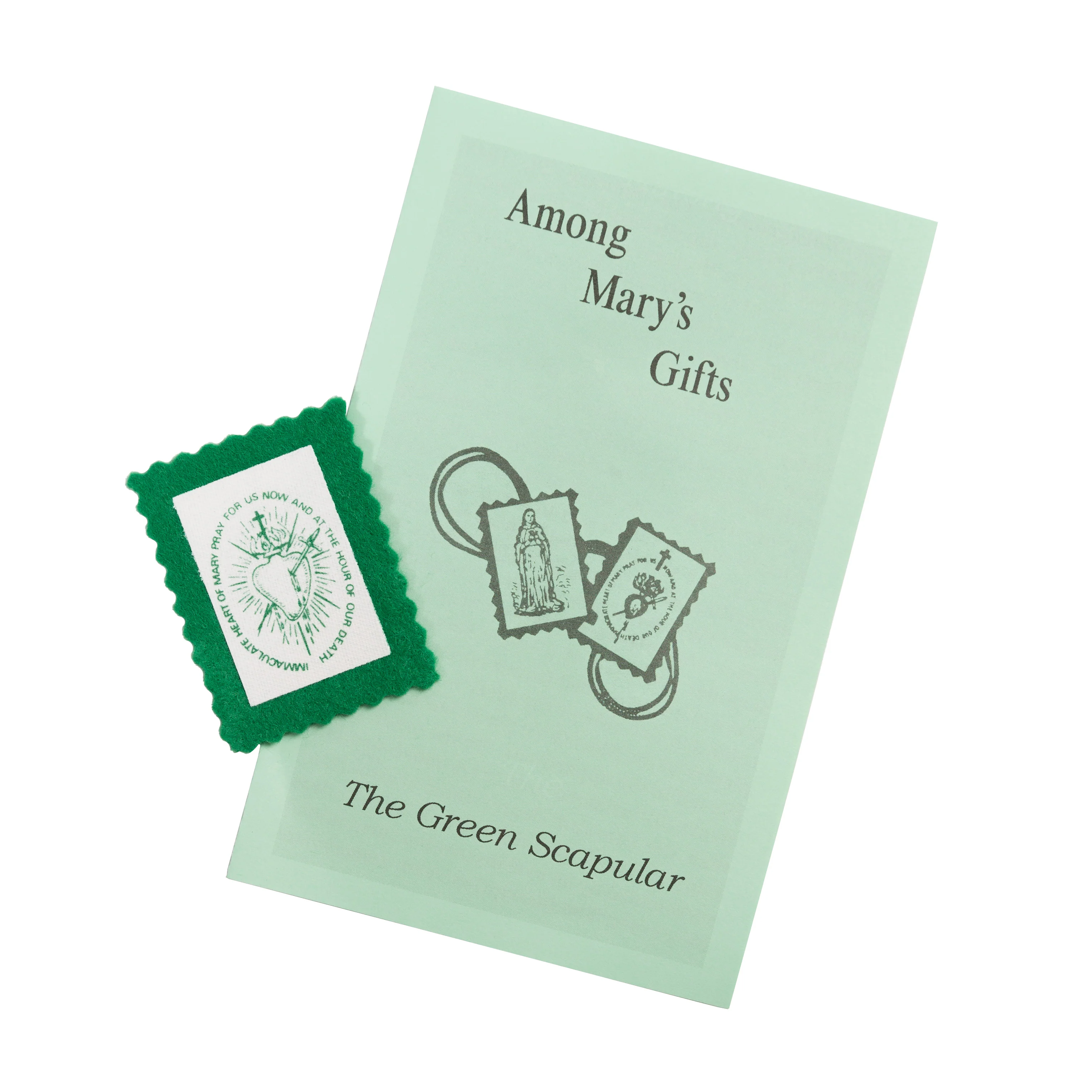 Cordless Green Scapular (Pack of 20) - Image 3
