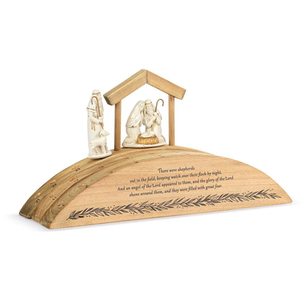 Countdown Shepherds Journey Wooden Advent Calendar - Image 2