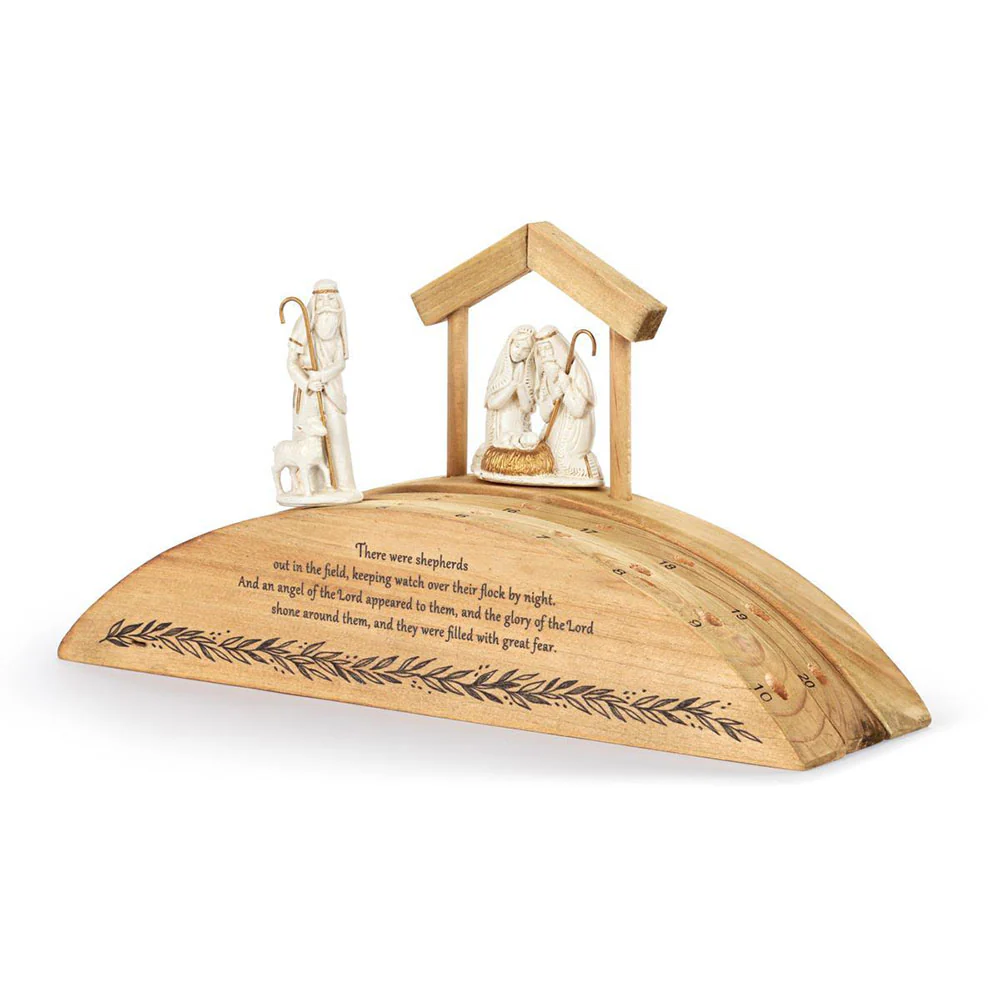 Countdown Shepherds Journey Wooden Advent Calendar - Image 3