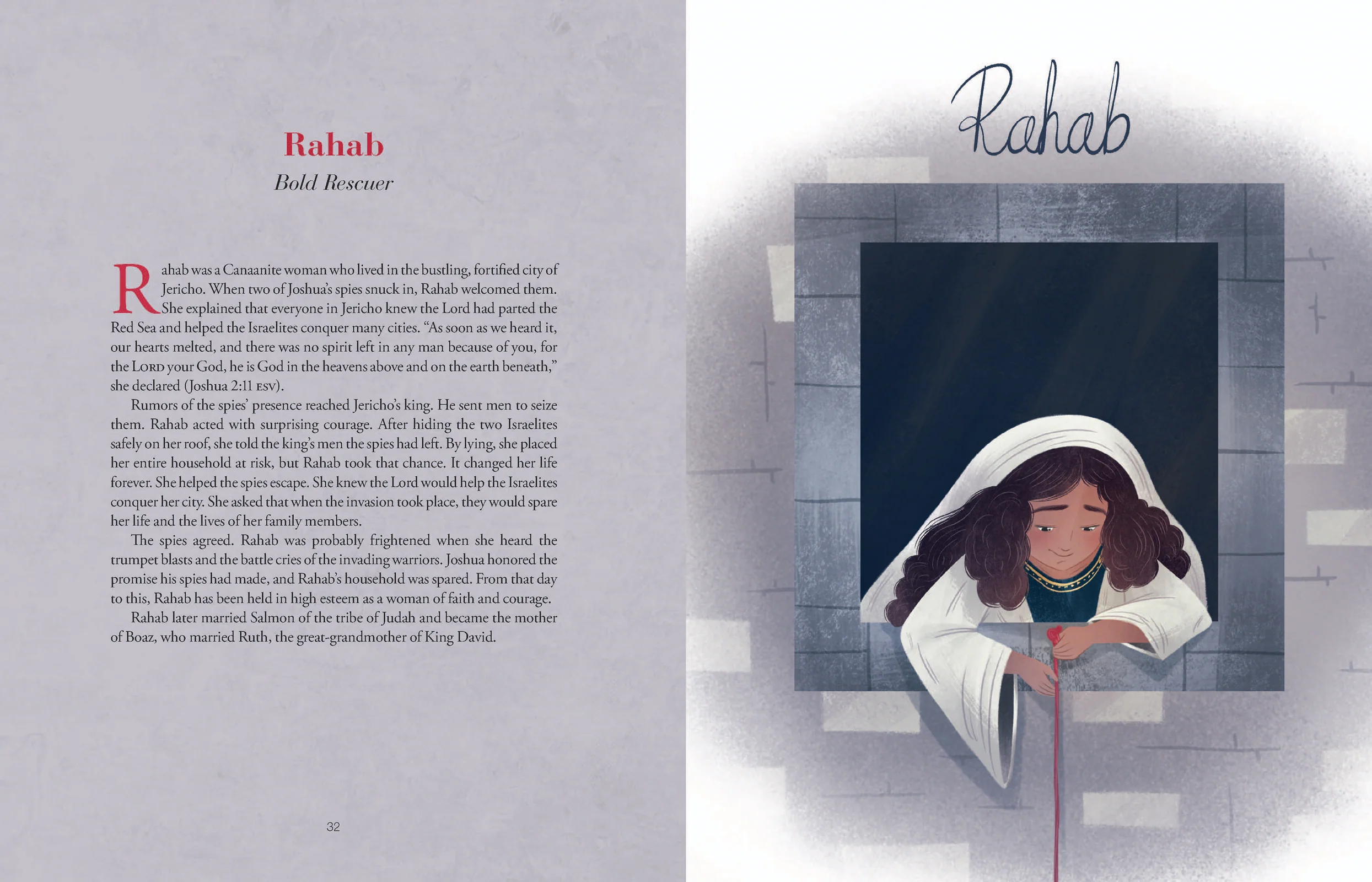 Courageous and Bold Bible Heroes: 50 True Stories of Daring Men and Women of God - Image 2
