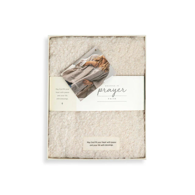 Cream Prayer Shawl - Image 5