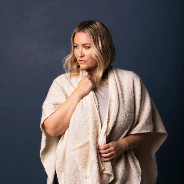 Cream Prayer Shawl - Image 6