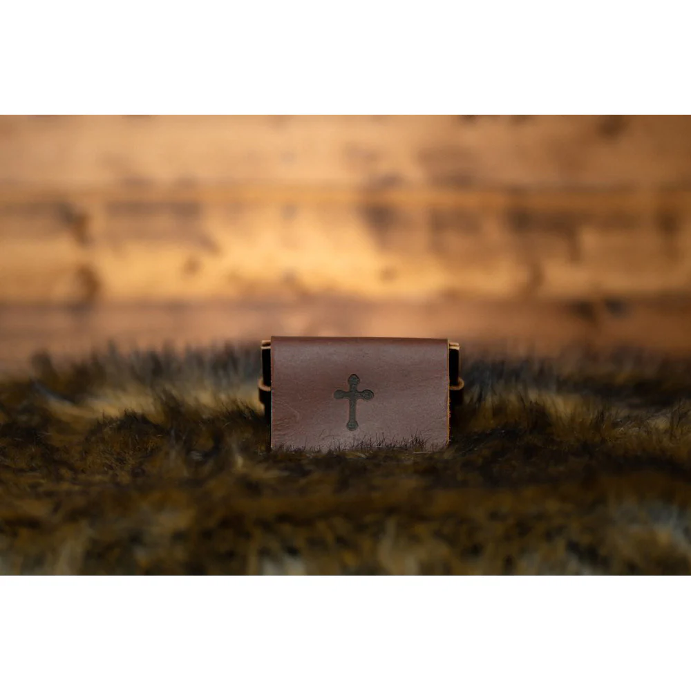 Cross Premium Leather Rosary Pouch - Image 9