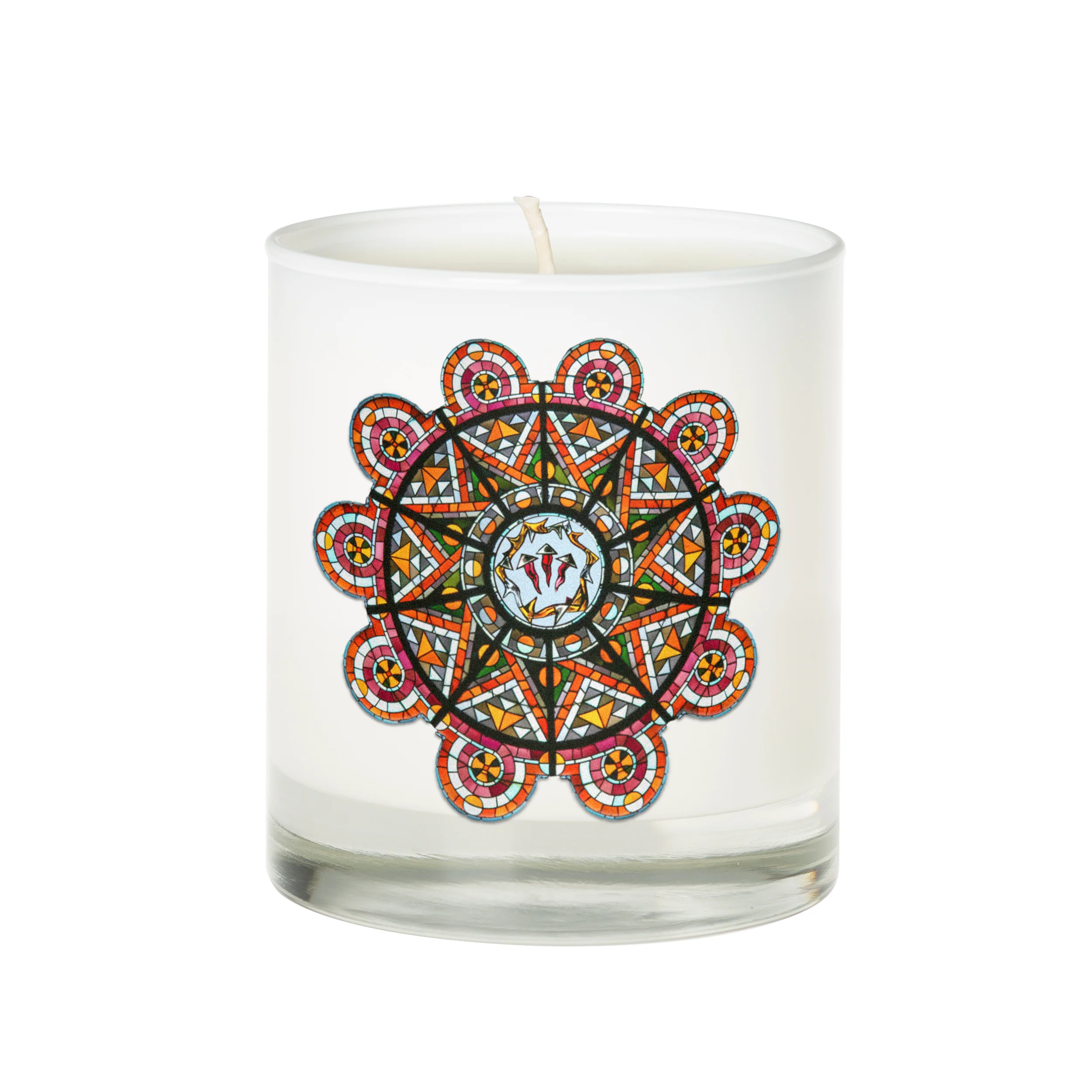 Crown of Thorns Montmartre Stained Glass Candle - Image 3