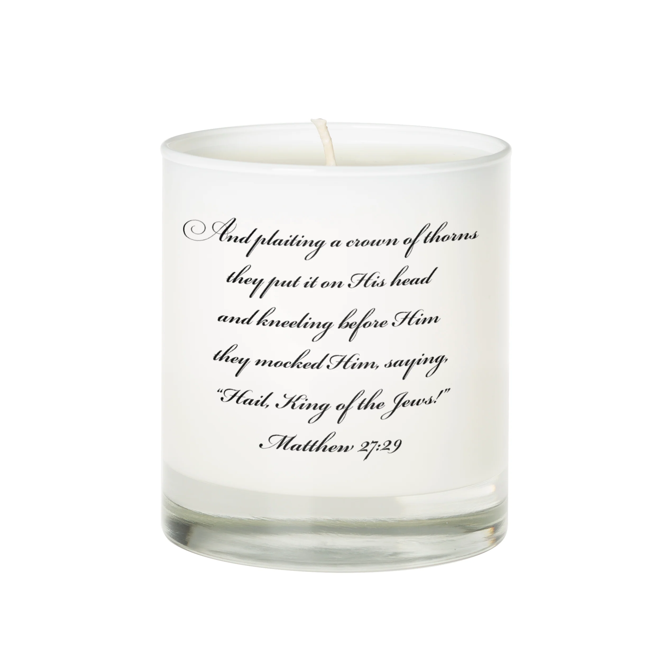 Crown of Thorns Montmartre Stained Glass Candle - Image 4