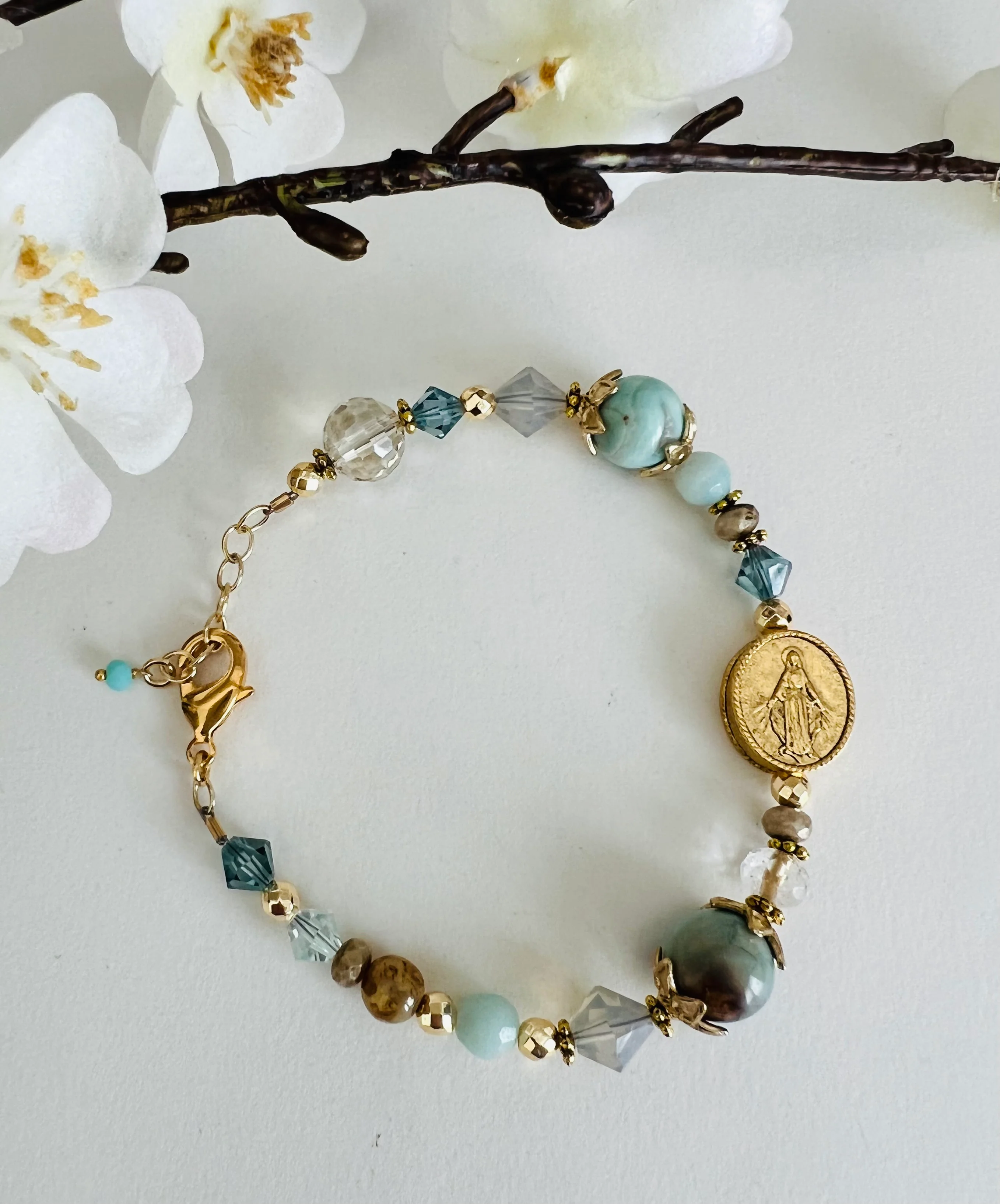 Crowned in Grace Marian Bracelet