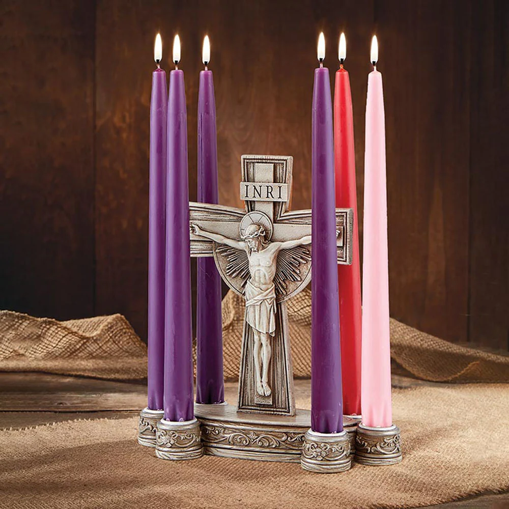 Crucifix Lenten Candleholder - Image 6