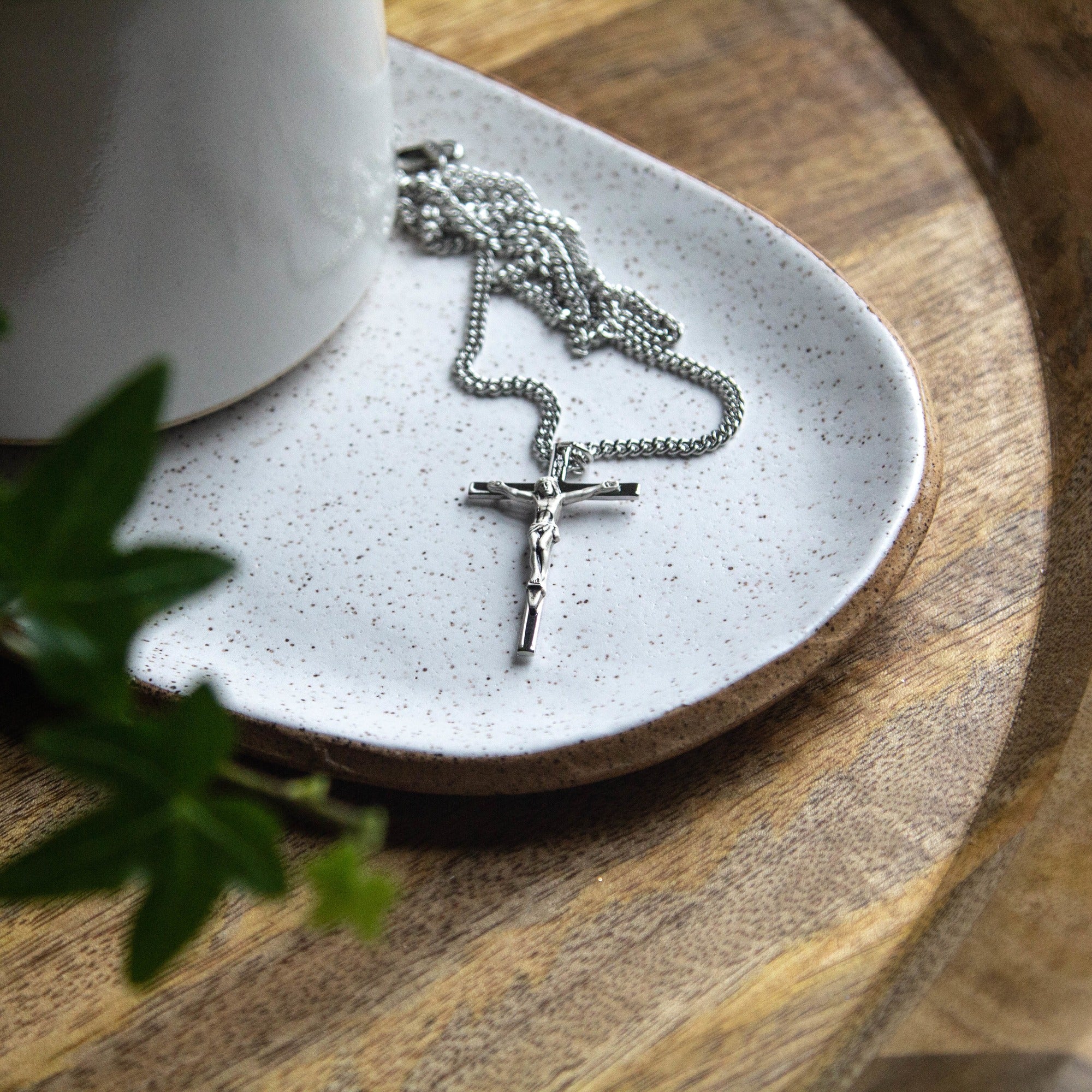 Crucifix - Sterling Silver on 24 inch chain - Image 3