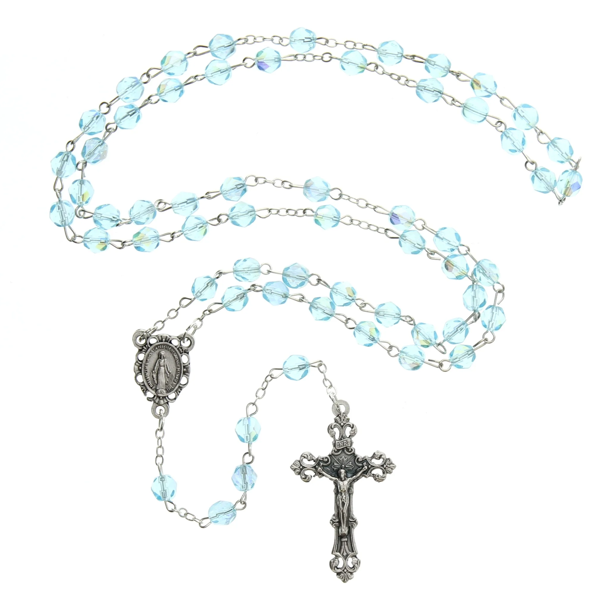 Crystal Birthstone Rosary - Multiple Birthstones - Image 4