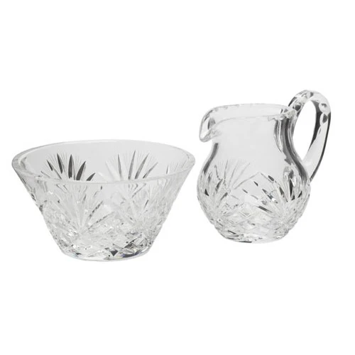 Crystal Lavabo Set with Deep Bowl
