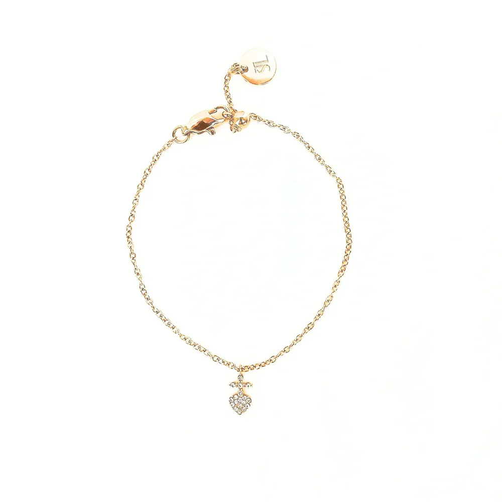 Crystal Sacred Heart Bracelet - Image 2