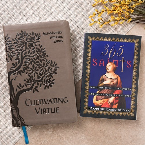 Cultivating Virtue & 365 Saints: Your Daily Guide to the Wisdom and Wonder of Their Lives (2 Book Set) - Image 2