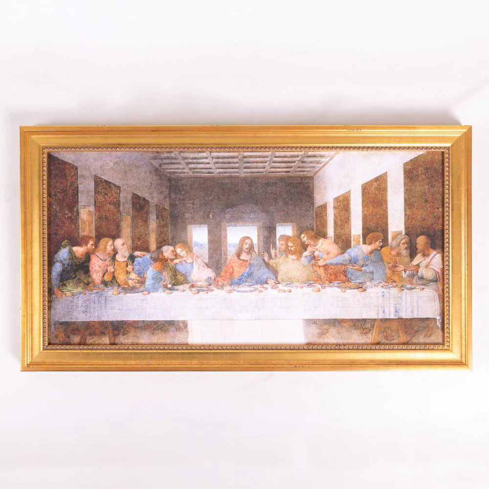 da Vinci's Last Supper Framed Canvas Print - Image 2