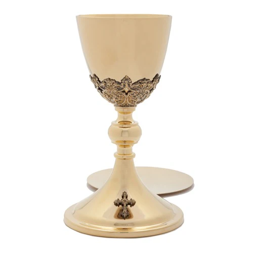 Damask Chalice & Scale Paten Set OR Ciborium