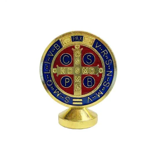 Dashboard St. Benedict Medal - Silver or Gold - Image 3
