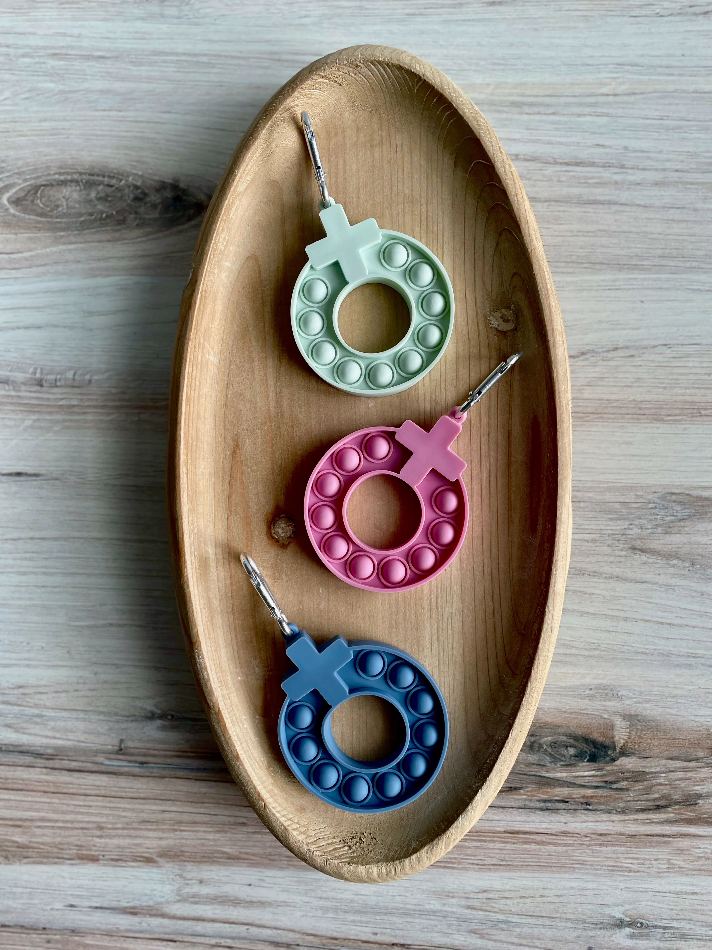 Decade Rosary Popper Key Chain