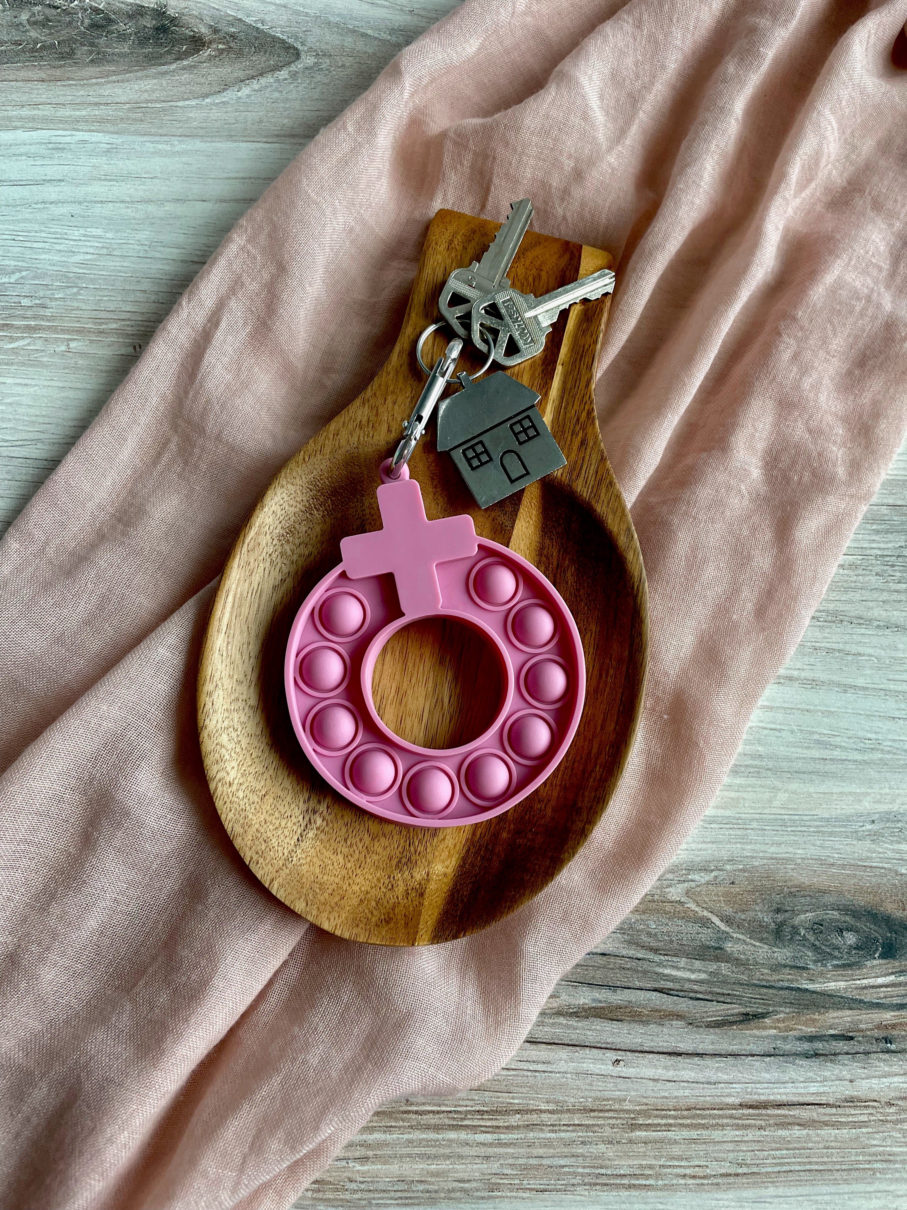 Decade Rosary Popper Key Chain - Image 2