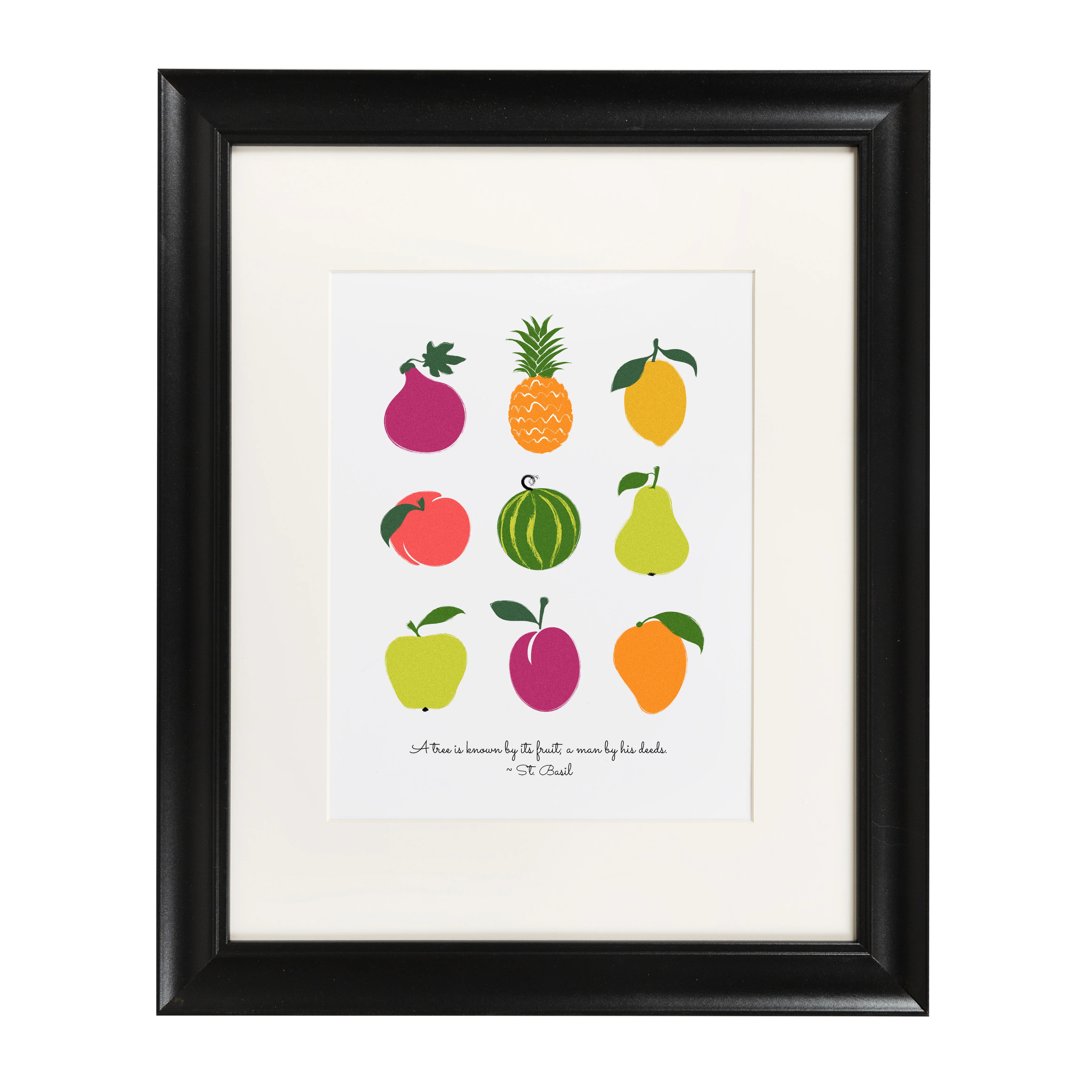 Deeds & Fruits Framed Print - Multiple Sizes - Image 3