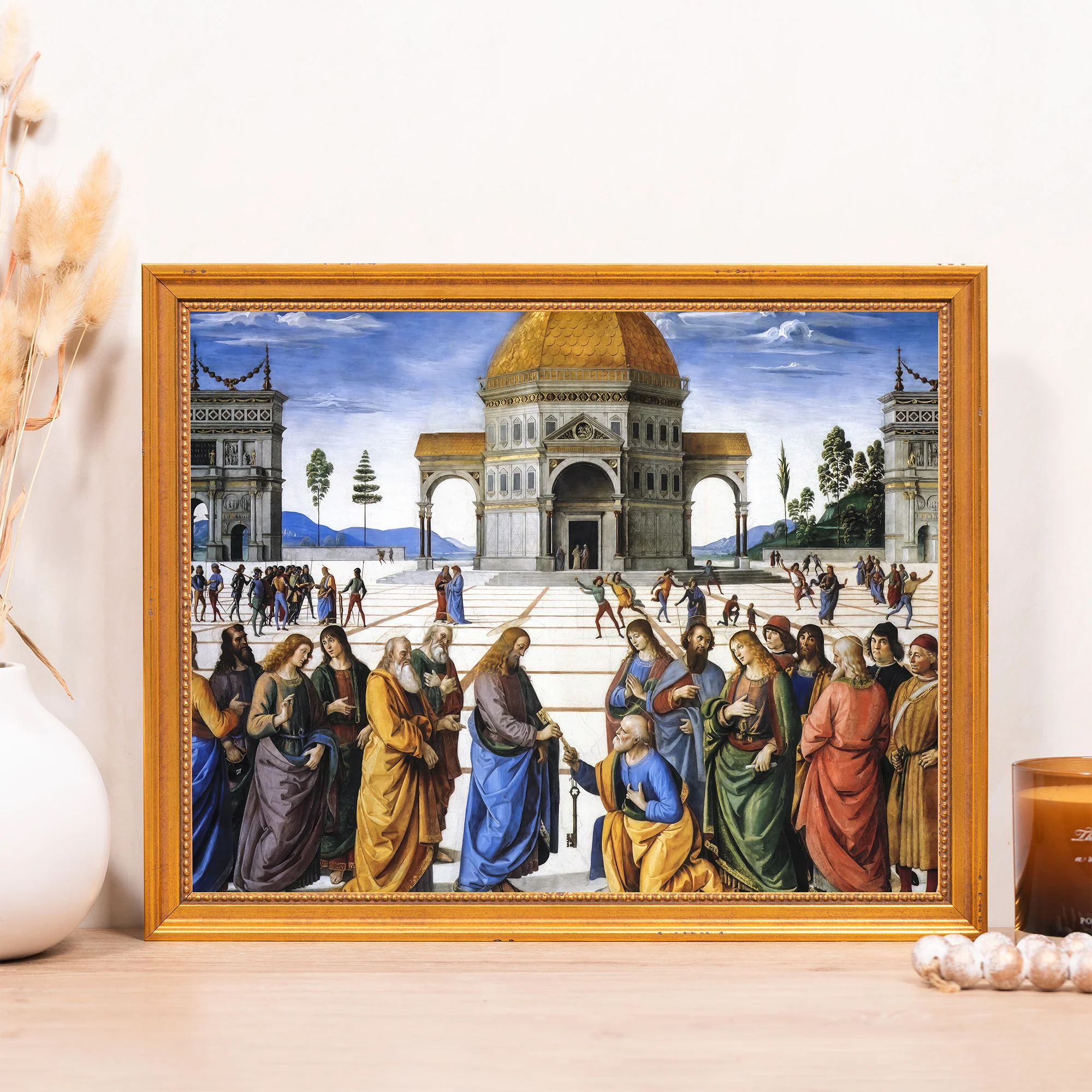 Delivery of the Keys Framed Canvas - Sacred Classics Collection - Image 4