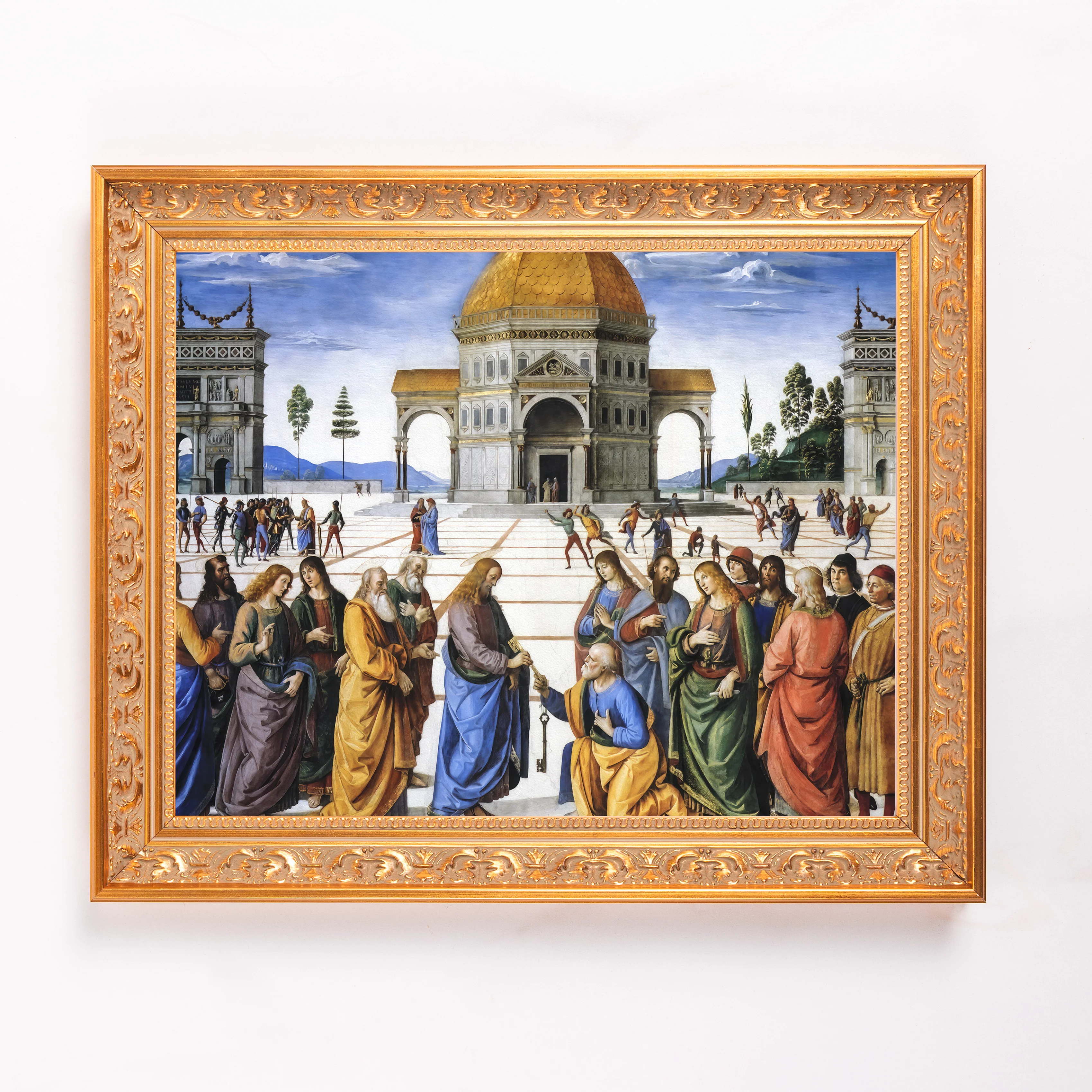 Delivery of the Keys Framed Canvas - Sacred Classics Collection - Image 8