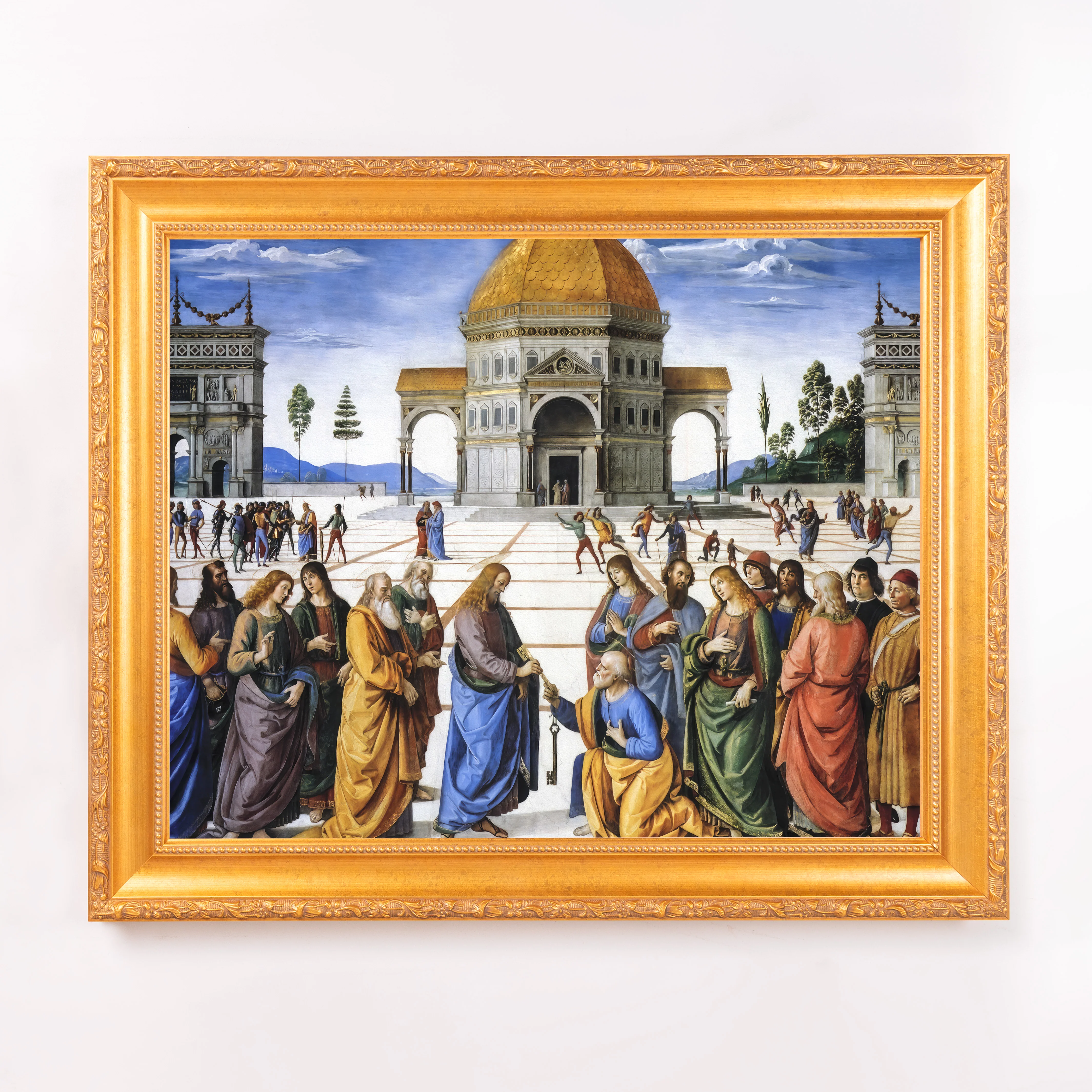 Delivery of the Keys Framed Canvas - Sacred Signature Collection - Image 9