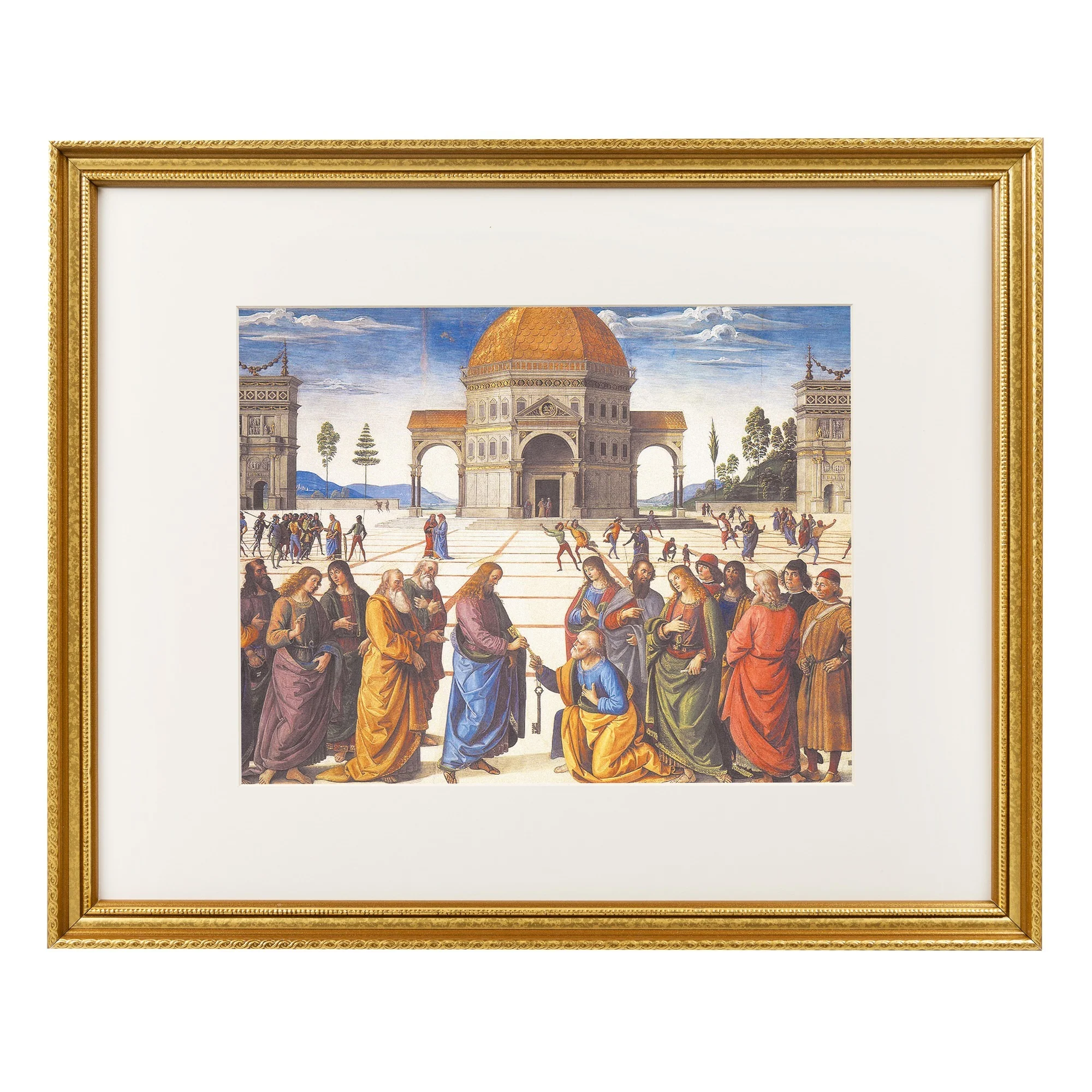 Delivery of the Keys Framed Print - Image 2