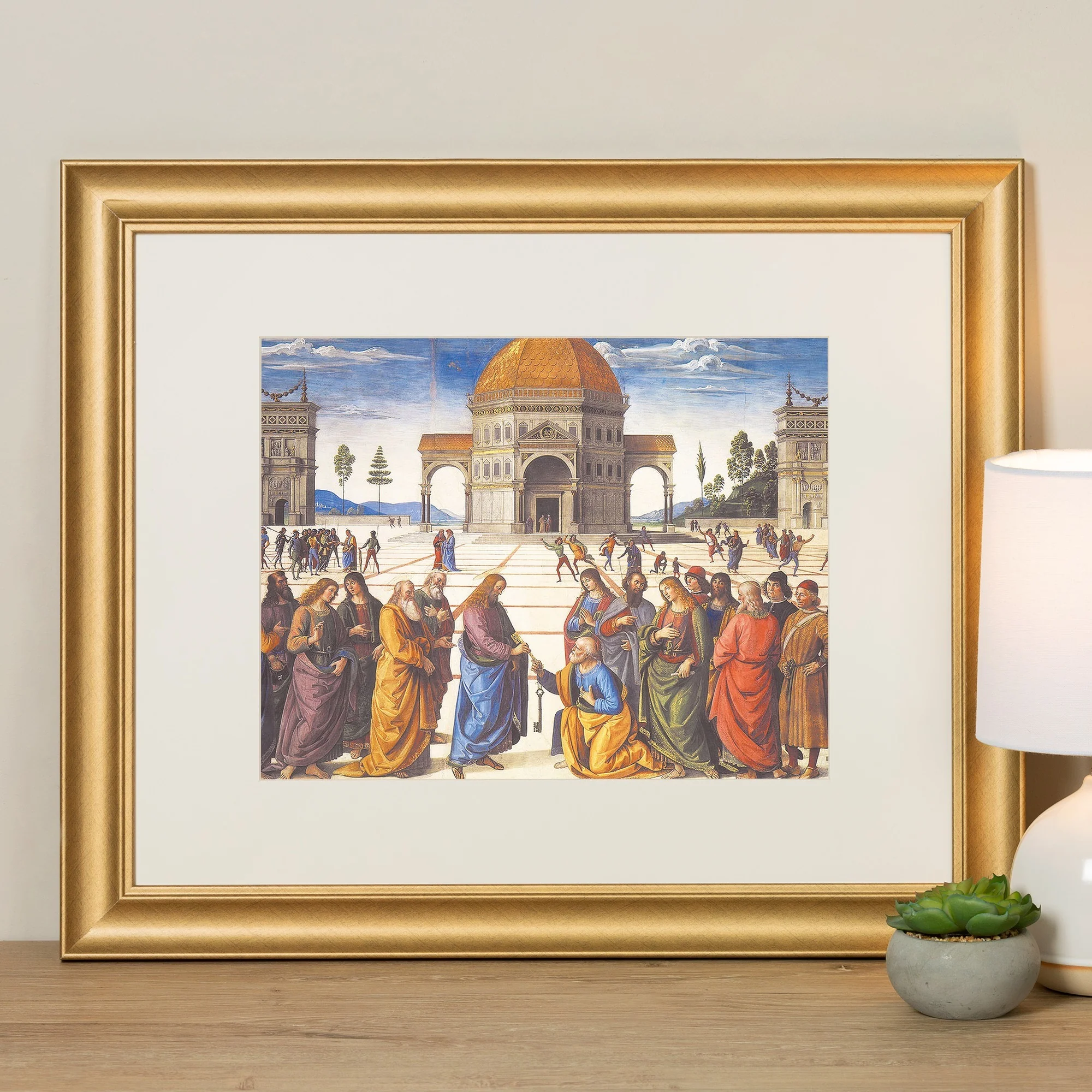 Delivery of the Keys Framed Print - Image 5