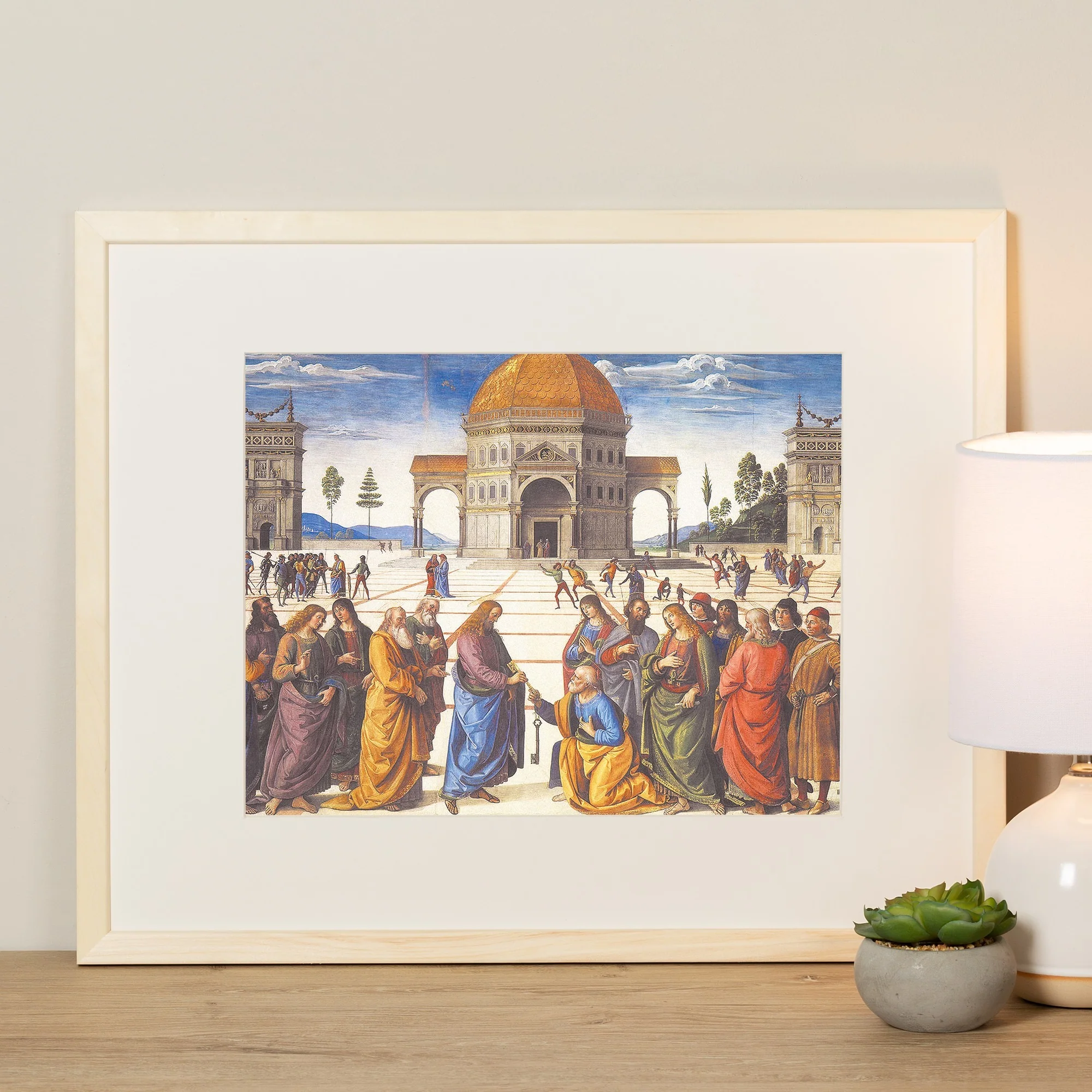 Delivery of the Keys Framed Print - Image 6