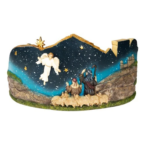 Deluxe Lighted Panorama Nativity Scene - Image 5