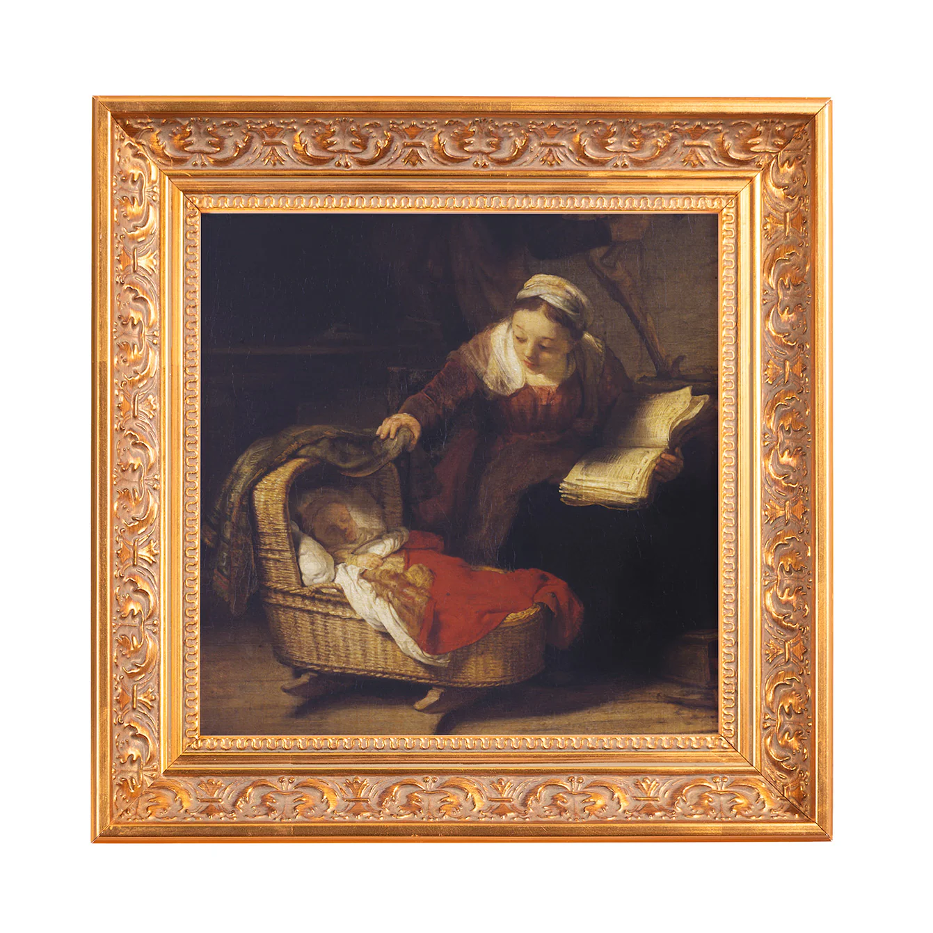 Detail from the Holy Family Framed Canvas - Sacred Mini Collection - Image 3