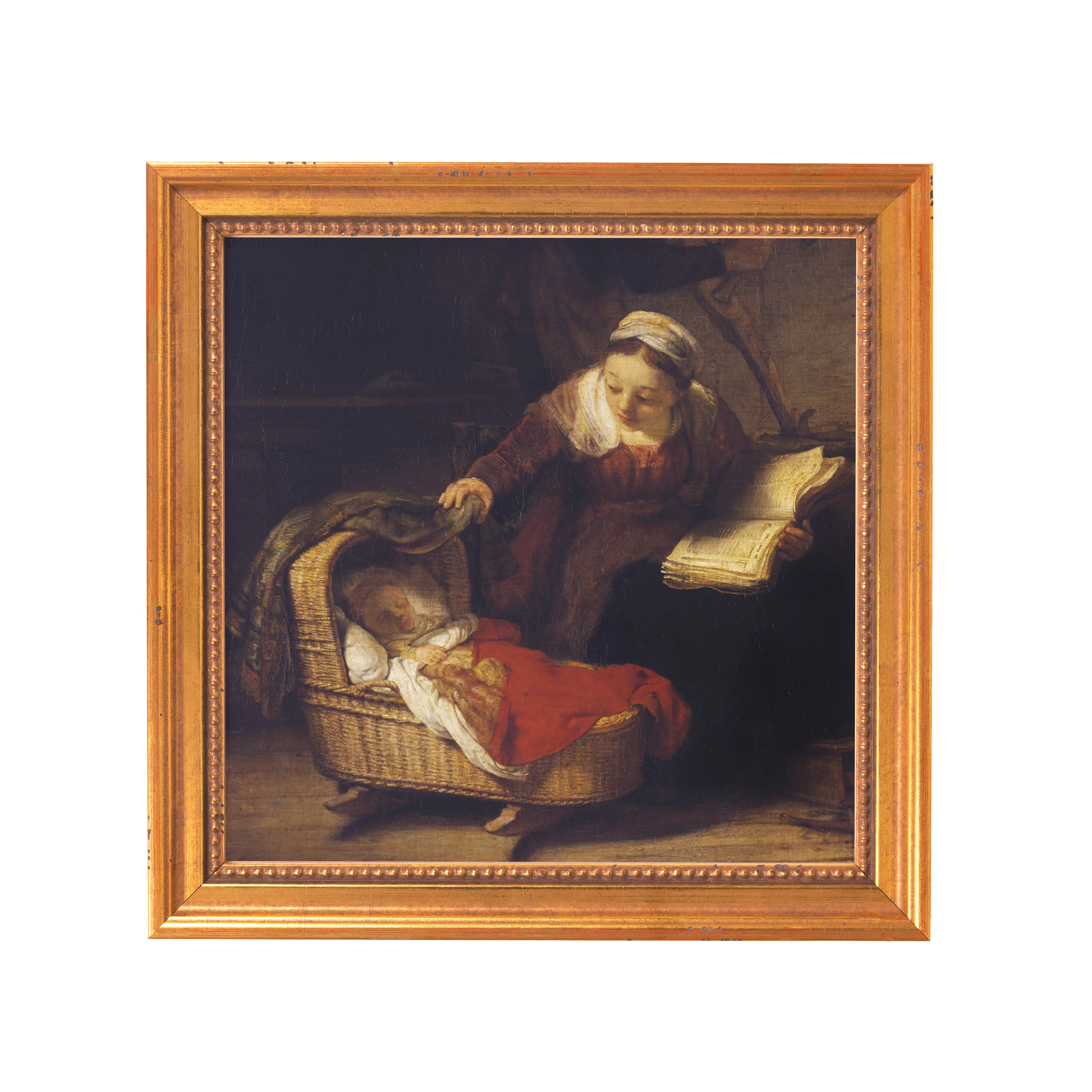 Detail from the Holy Family Framed Canvas - Sacred Mini Collection - Image 7