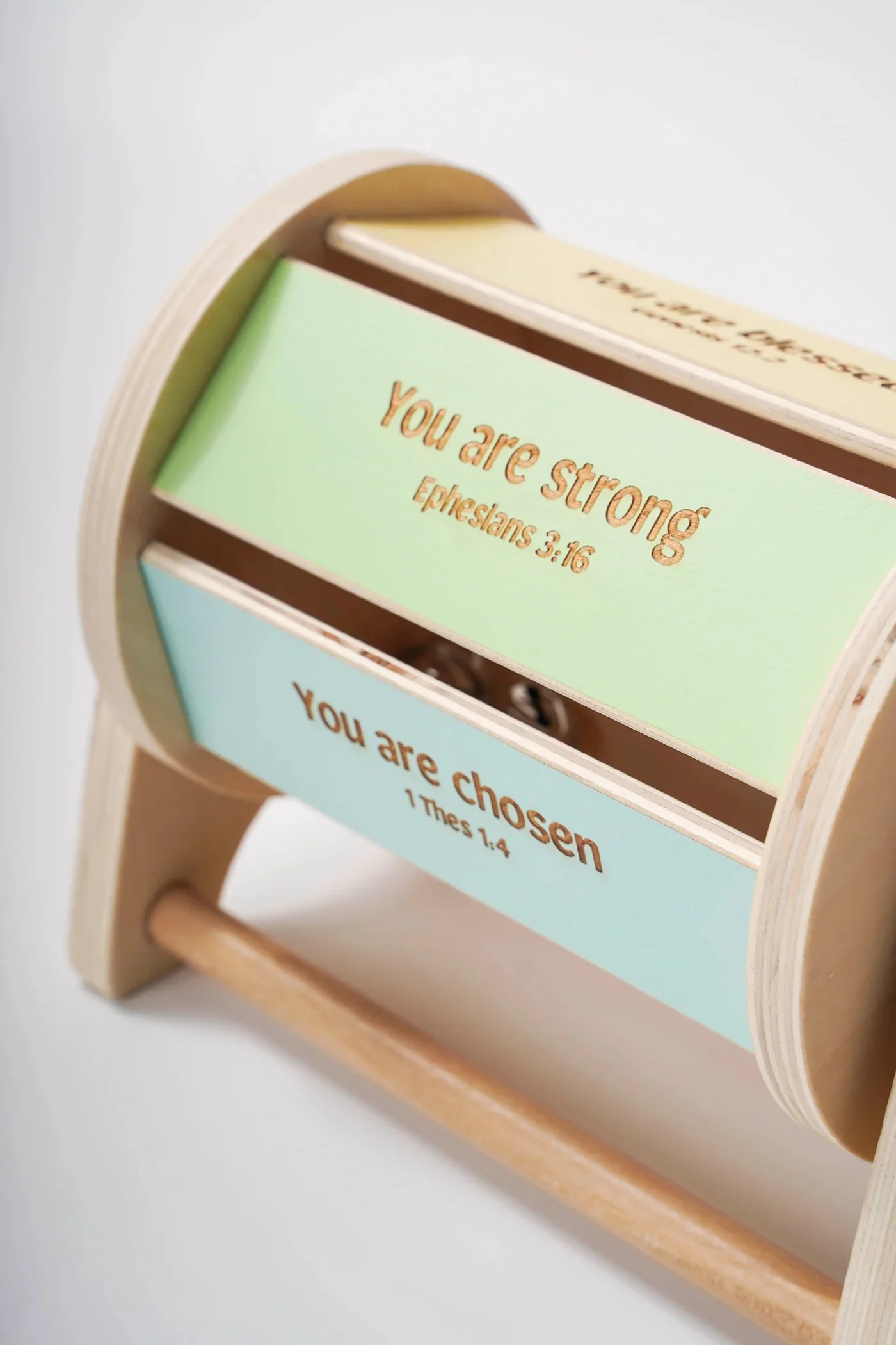 Devotions Drum Wooden Drum Toy - Image 2