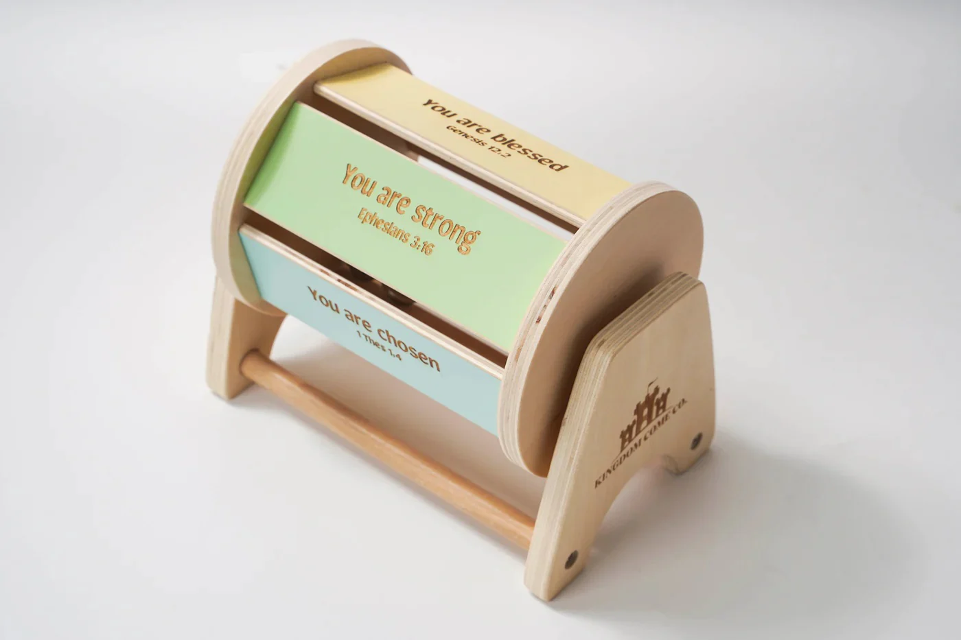Devotions Drum Wooden Drum Toy - Image 5
