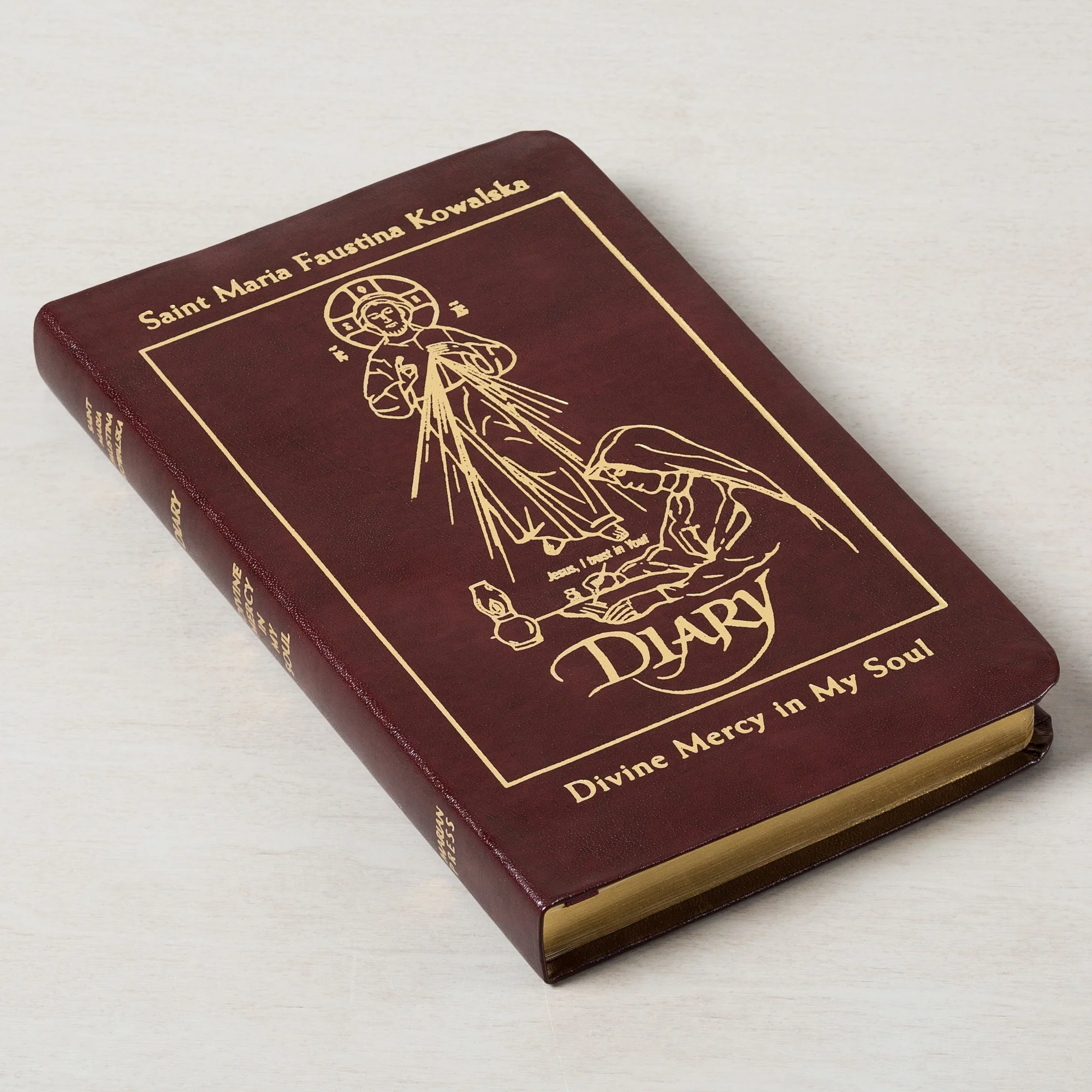 Diary of Saint Maria Faustina Kowalska - Divine Mercy in My Soul (Leather Cover) - Image 3