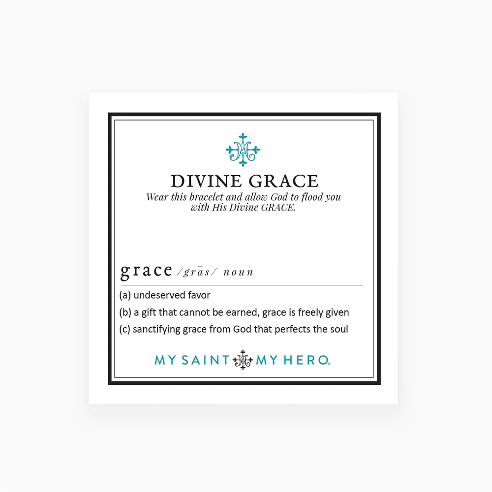 Divine Grace Amazonite Cross Bracelet - Image 3