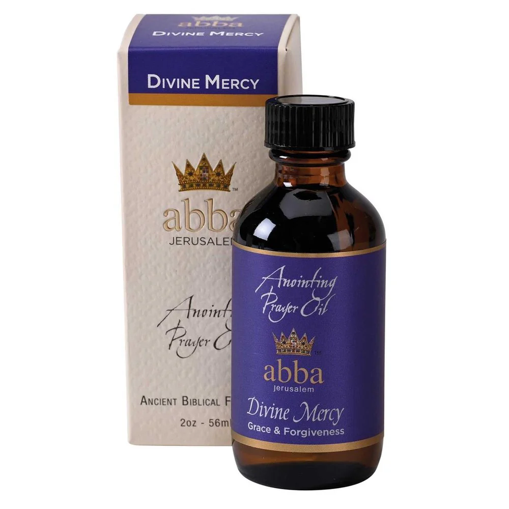 Divine Mercy Holy Land Anointing Prayer Oil