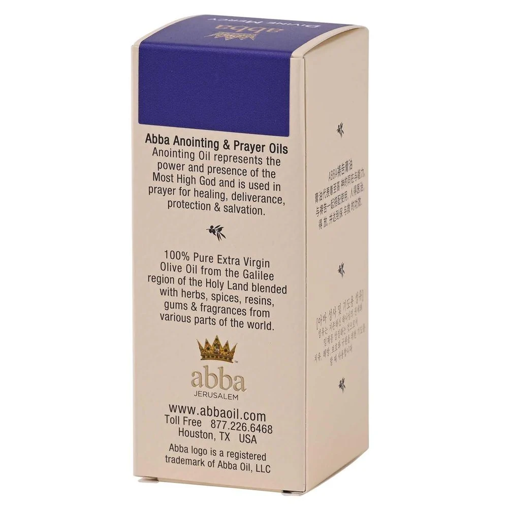 Divine Mercy Holy Land Anointing Prayer Oil - Image 4