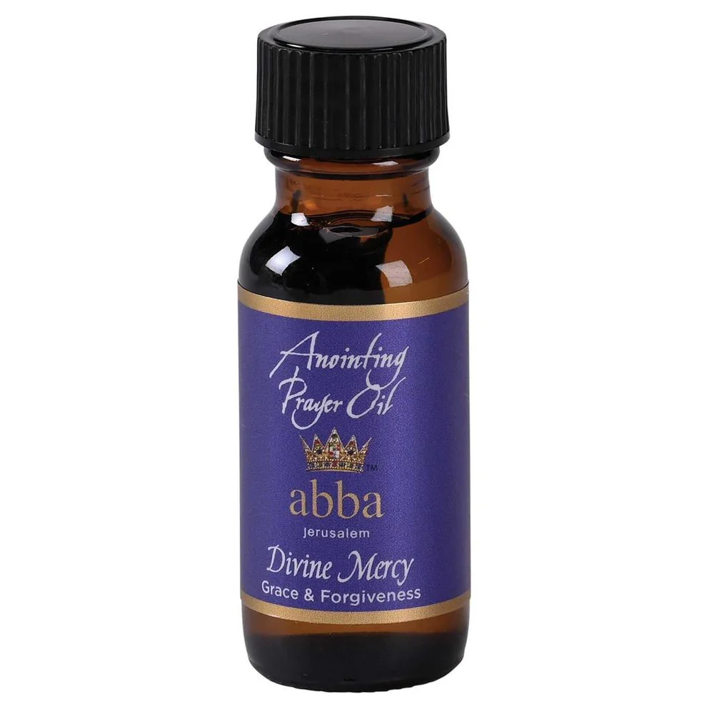 Divine Mercy Holy Land Anointing Prayer Oil - Image 5